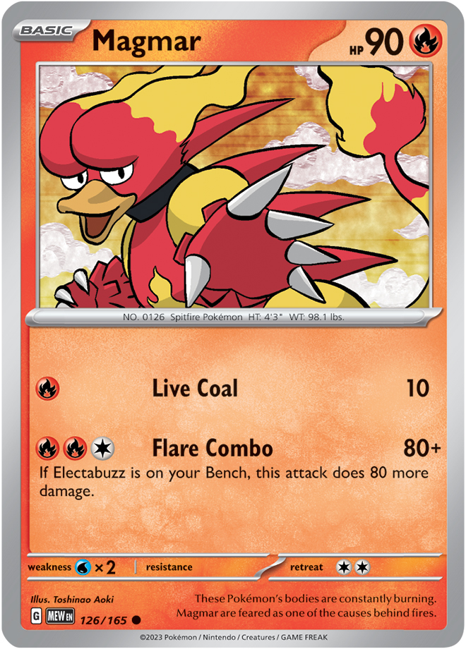 Magmar - 126-165