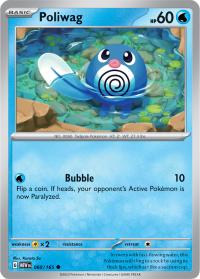 pokemon scarlet violet 151 poliwag 060 165