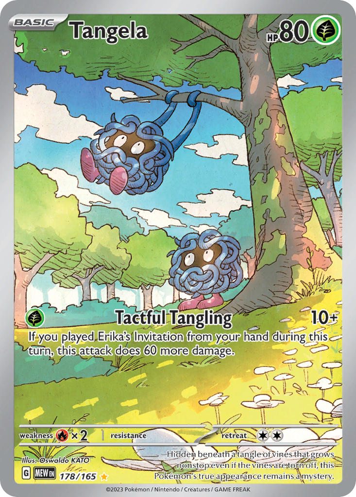 Tangela - 178-165 - Illustration Rare