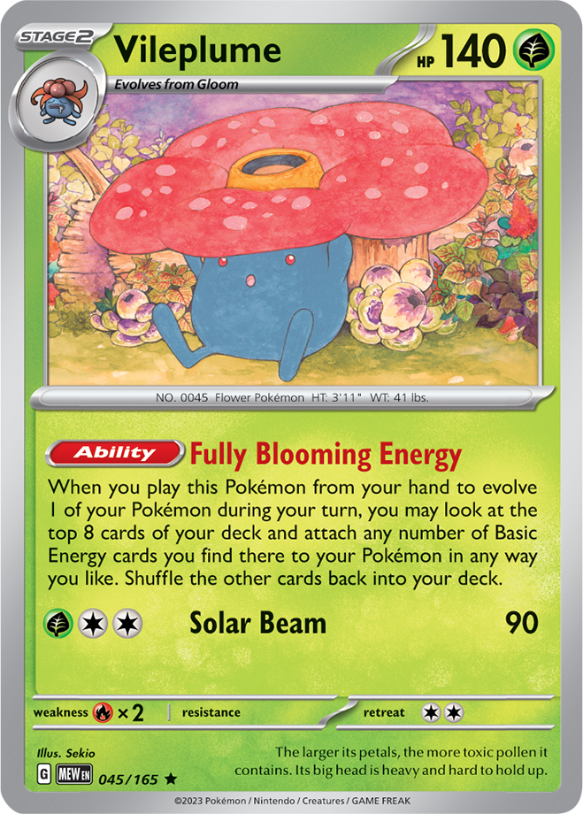 Vileplume - 045-165