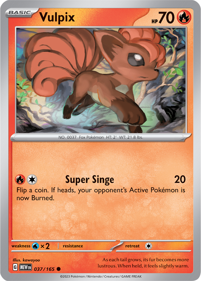 Vulpix - 037-165 (RH)