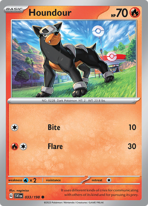 Houndour - 033-198 (RH)