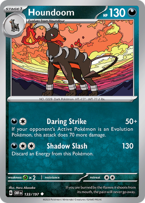 Houndoom - 133-197