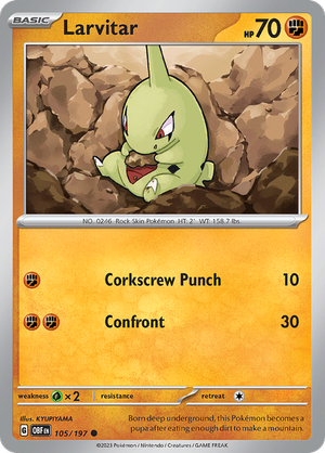 Larvitar - 105-197