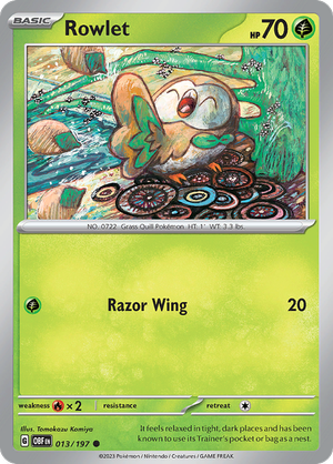 Rowlet - 013-197 (RH)