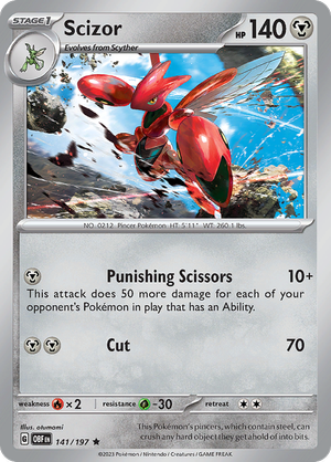 Scizor - 141-197 (RH)