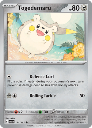 Togedemaru - 151-197