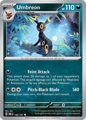 Umbreon - 130-197 (RH)