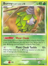 pokemon secret wonders burmy plant cloak 78 132 rh
