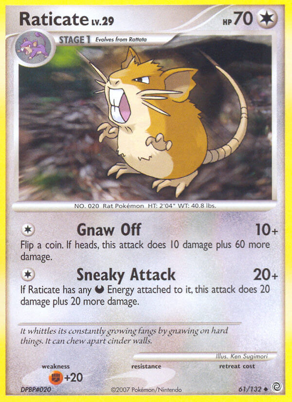 Raticate - 61/132 (RH)