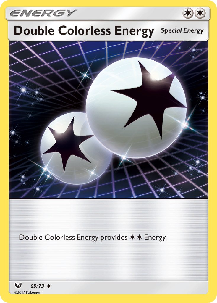 Double Colorless Energy 69-73 (RH)