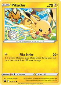 pokemon silver tempest pikachu 049 195 rh