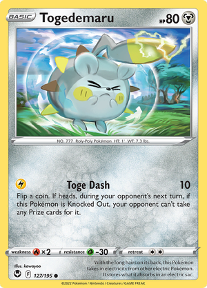 Togedemaru - 127-195