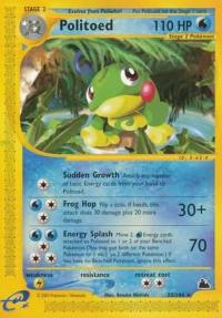 pokemon skyridge politoed 25 144 rh