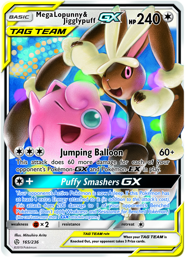 Mega Lopunny & Jigglypuff GX 165-236