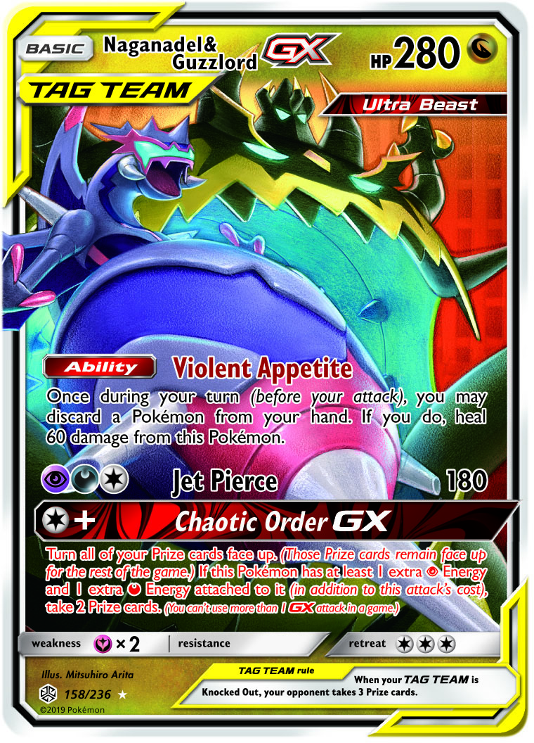 Naganadel & Guzzlord GX 158-236