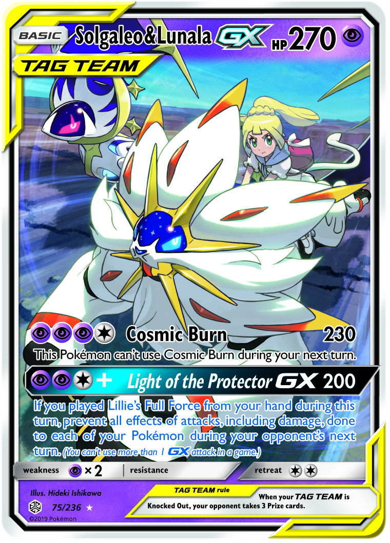 Solgaleo & Lunana GX 75-236