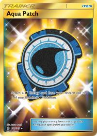 pokemon sm guardians rising aqua patch secret rare 161 145