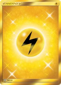 pokemon sm guardians rising lightning energy secret rare 168 145