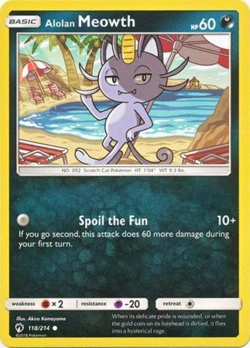 Alolan Meowth 118-214