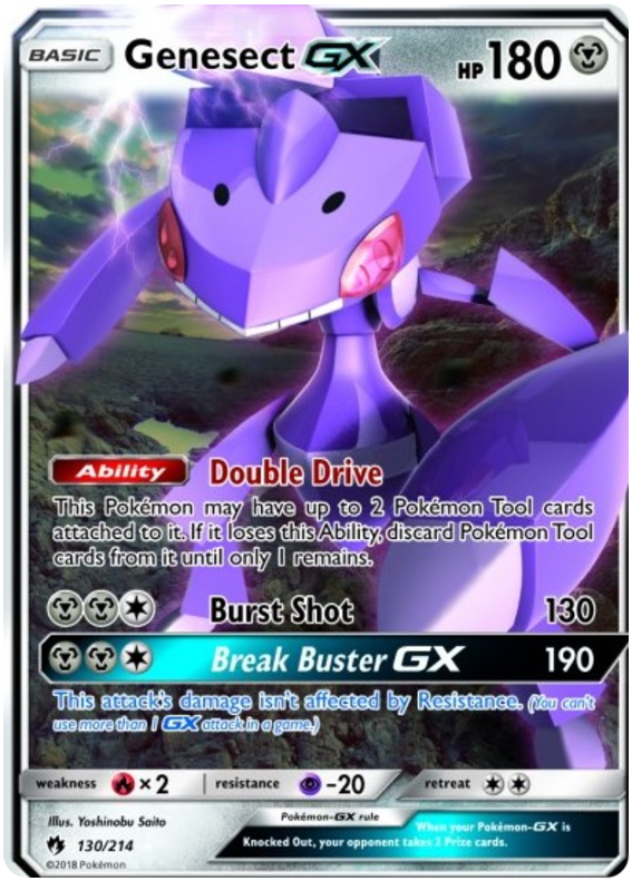 Genesect GX 130-214