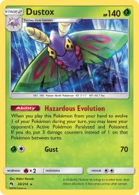 pokemon sm lost thunder dustox 28 214 rh