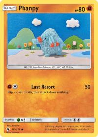 pokemon sm lost thunder phanpy 111 2114