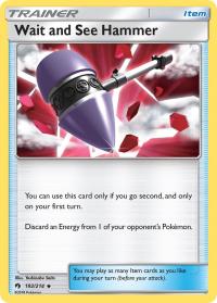 pokemon sm lost thunder wait and see hammer 192 214