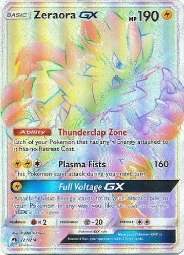 Zeraora GX 221-214 (RAINBOW)