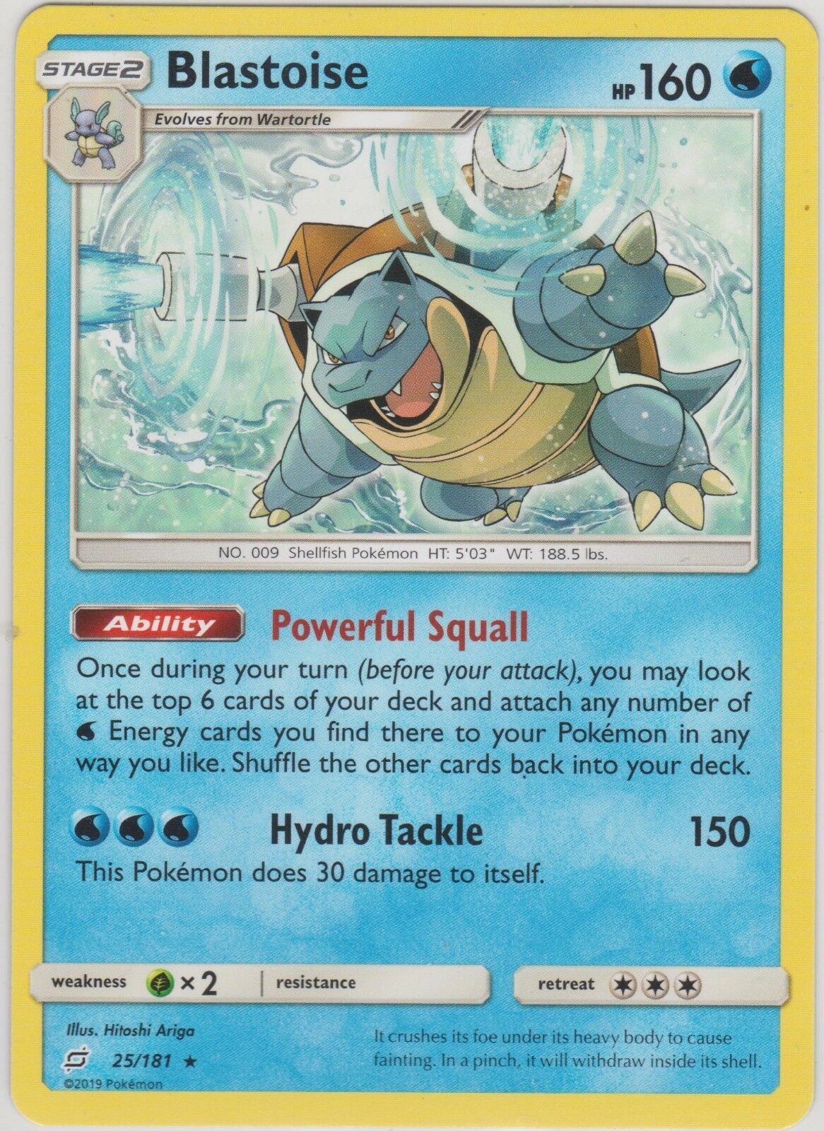 Blastoise 25-181