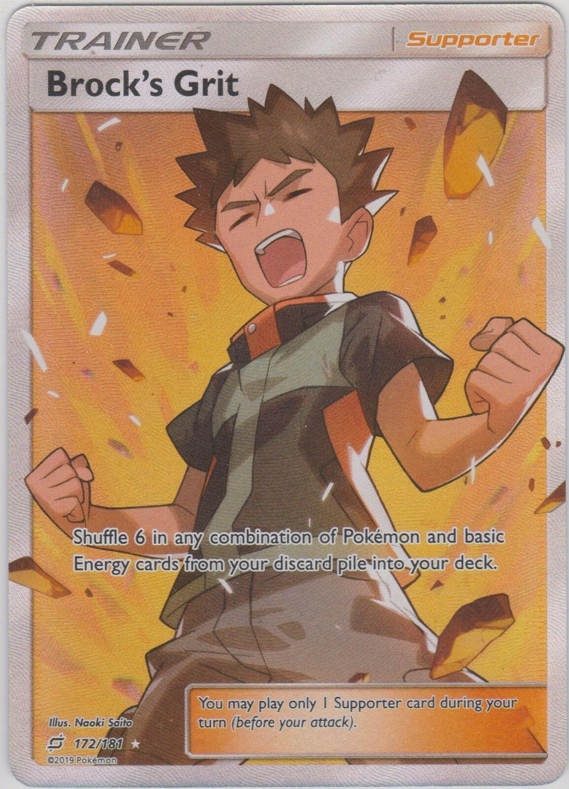 Brock's Grit 172-181 - FULL ART