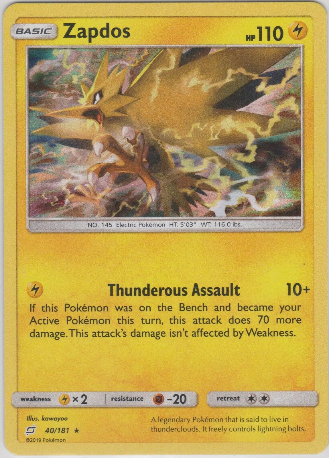 Zapdos 40-181