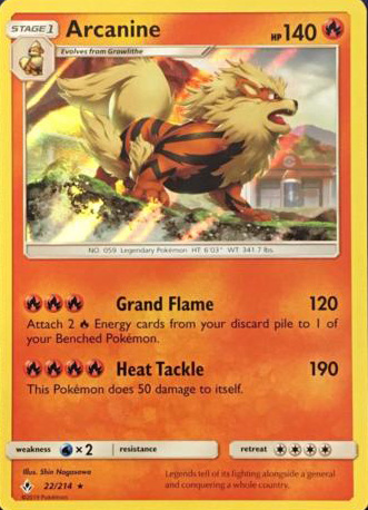 Arcanine 22-214 (RH)