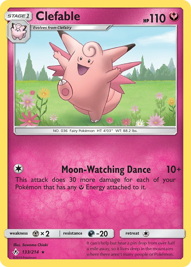 Clefable 133-214 (RH)