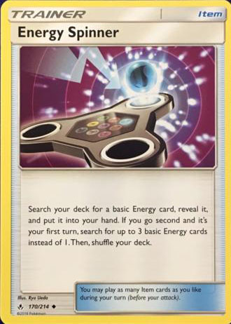 Energy Spinner 170-214