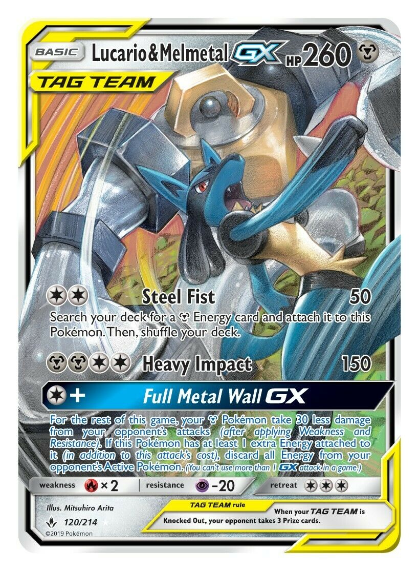 Lucario & Melmetal GX 120-214