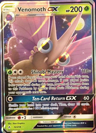 Venomoth GX 12-214