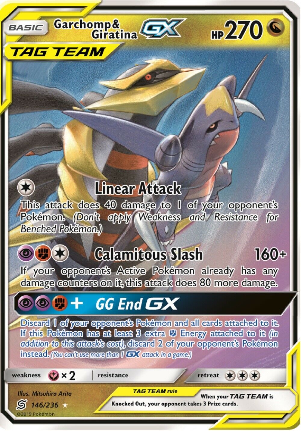 Garchomp & Giratina GX 146-236