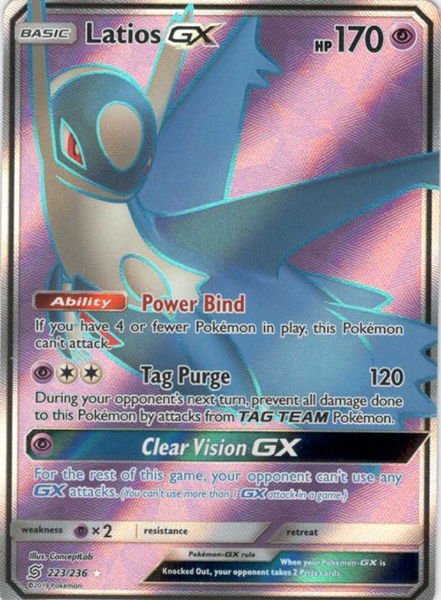 Latios GX 223-236 - FULL ART