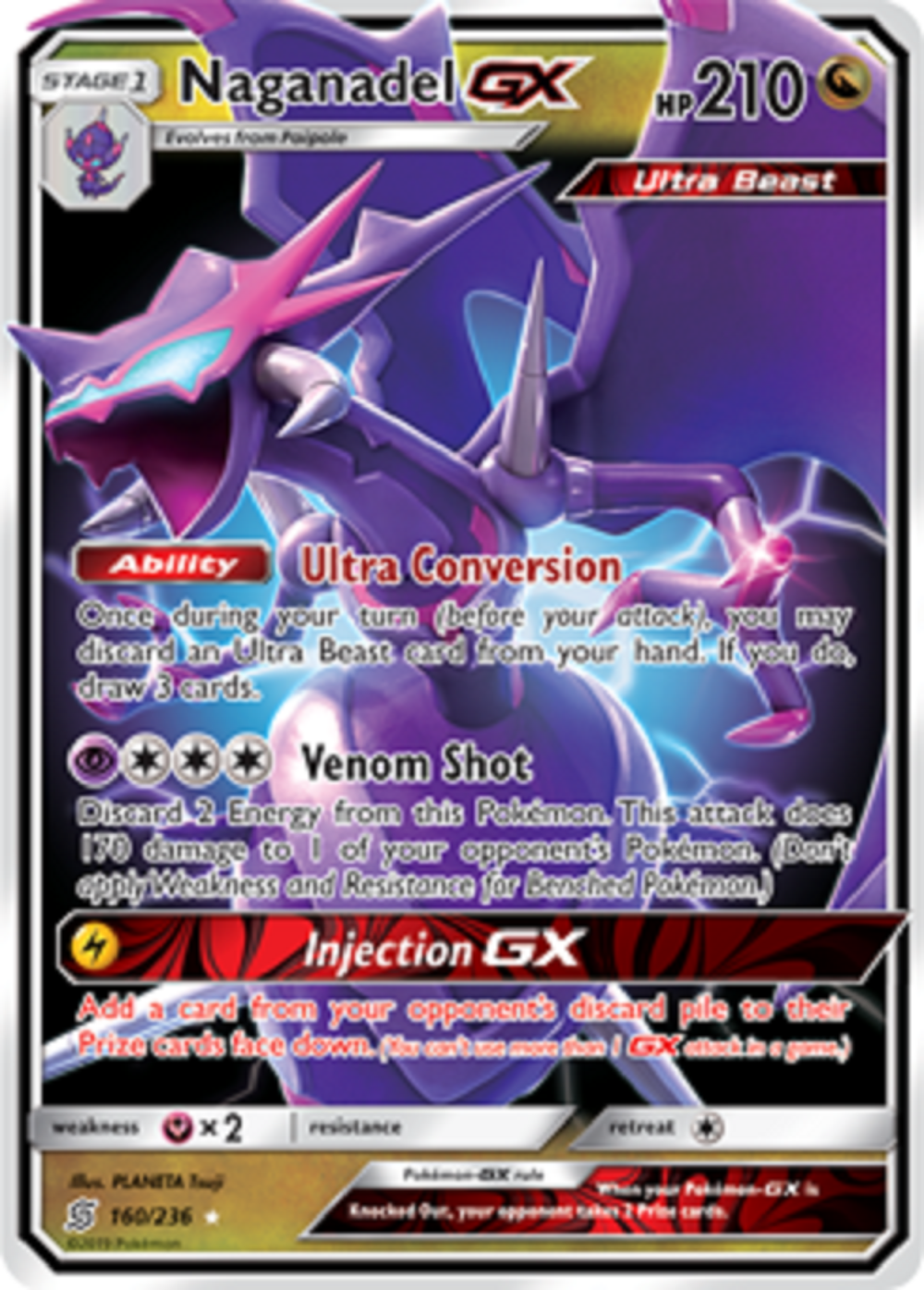 Naganadel GX 160-236