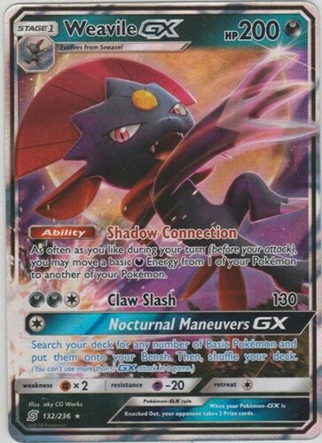 Weavile GX 132-236