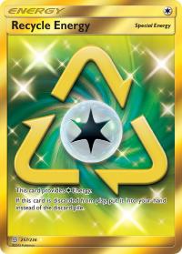 pokemon sm unified minds recycle energy 257 236 secret rare