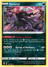 pokemon ss darkness ablaze darkrai 105 189