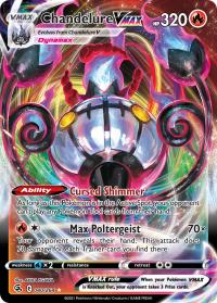 pokemon ss fusion strike chandelure vmax 040 264