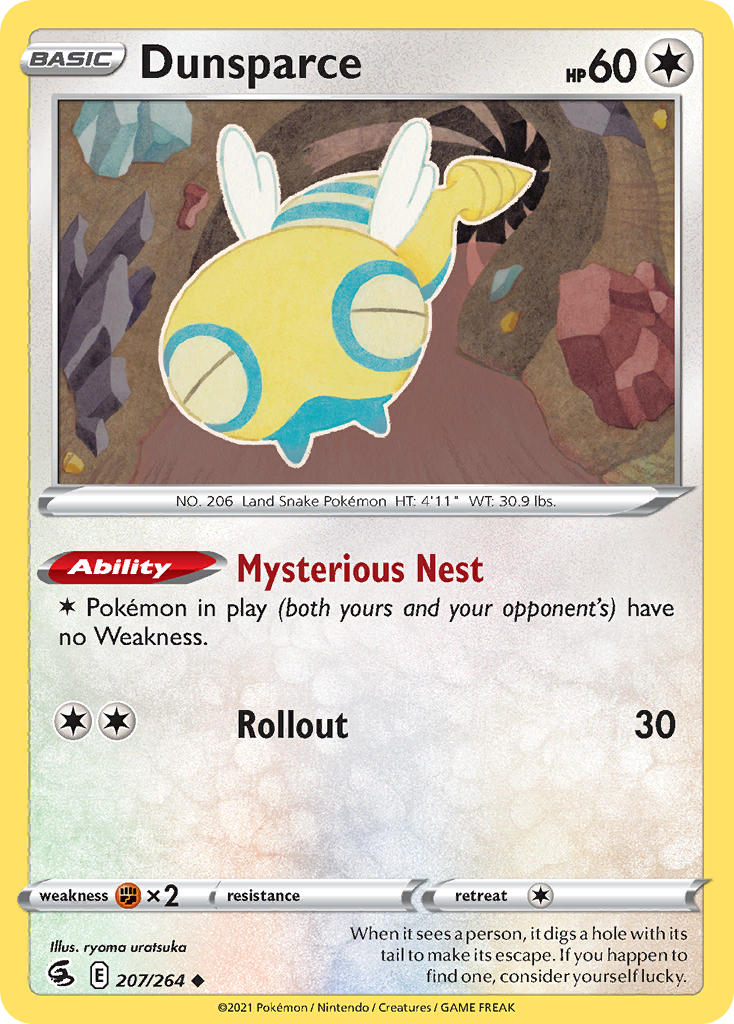 Dunsparce - 207-264 (RH)