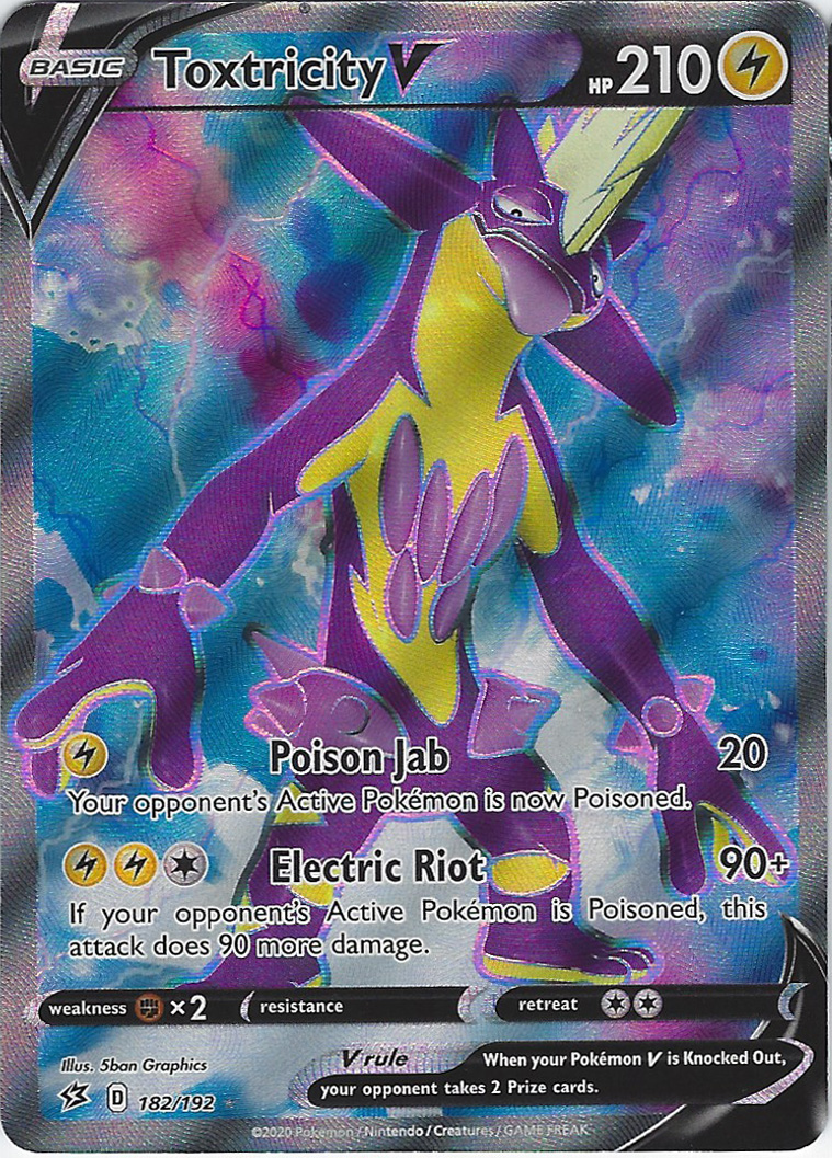 Toxtricity V 182-192 - FULL ART