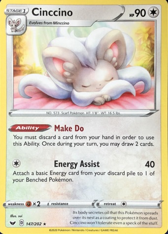 Cinccino 147-202