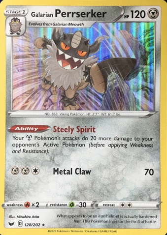 Galarian Perrserker 128-202