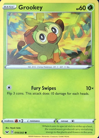 Grookey 010-202