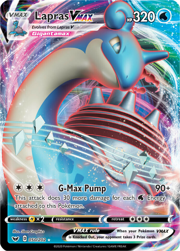 Lapras VMAX 050-202